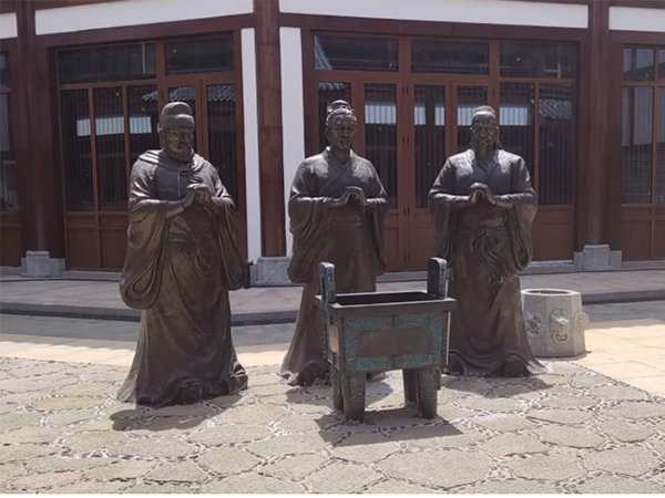 恒大集團?；◢u特色街區(qū)銅雕塑工程